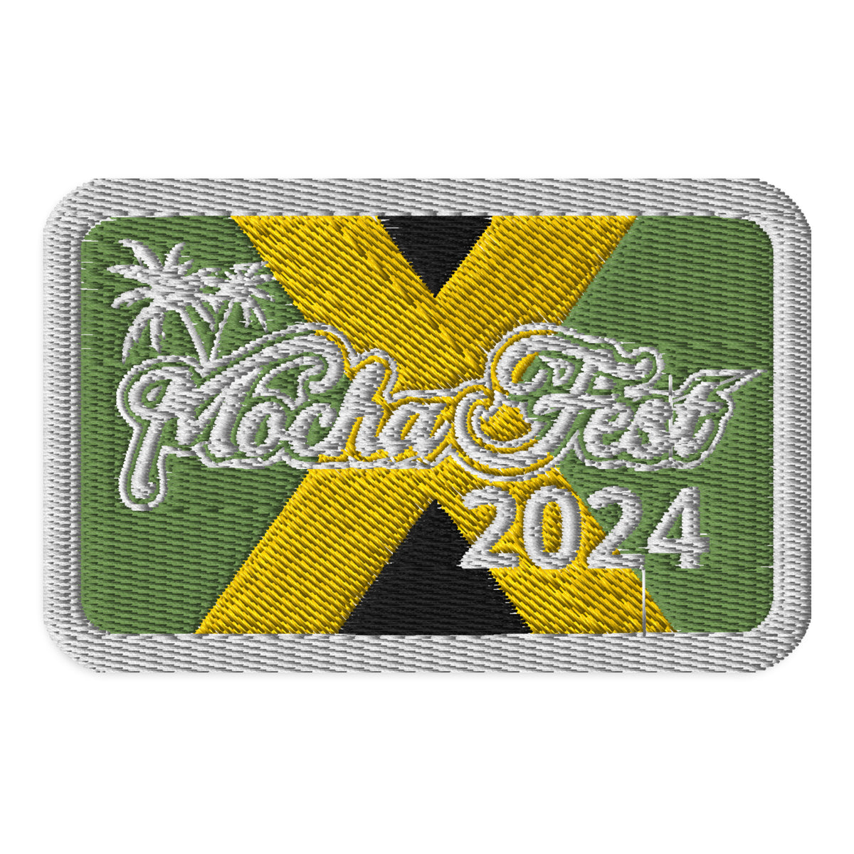 Mocha Fest Jamaica 2024 Embroidered patches (Limited Edition)